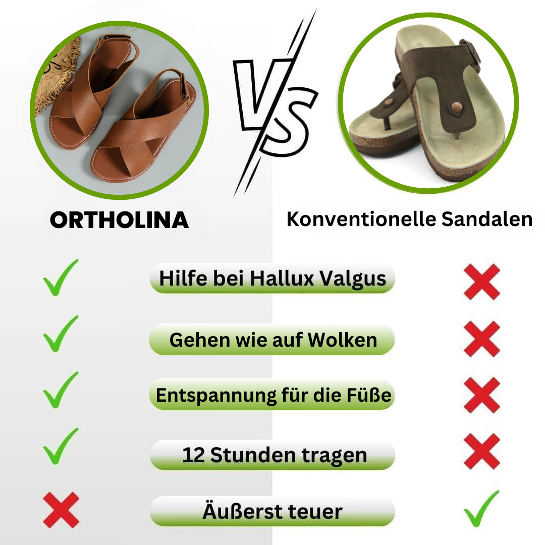 OrthoLin - ergonomische schmerzlindernde Sandalen